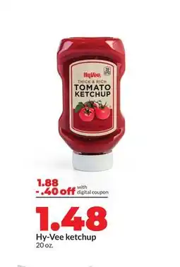 Hy-Vee Hy-Vee ketchup offer