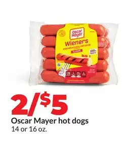 Hy-Vee Oscar Mayer hot dogs offer