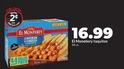 Hy-Vee El Monetery taquitos offer