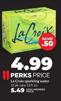 Hy-Vee La Croix sparkling water offer