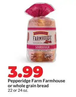 Hy-Vee Pepperidge Farm Farmhouse or whole grain bread offer