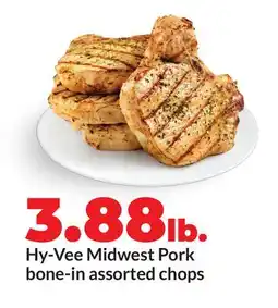 Hy-Vee Hy-Vee Midwest Pork bone-in assorted chops offer
