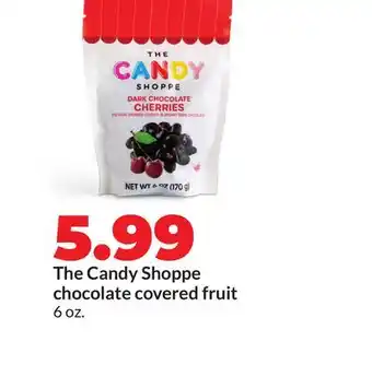 Hy-Vee The Candy Shoppe chocolate covered fruit offer