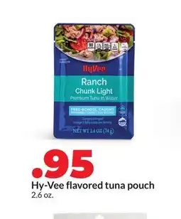 Hy-Vee Hy-Vee flavored tuna pouch offer