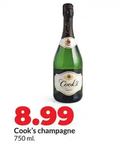 Hy-Vee Cook's champagne offer