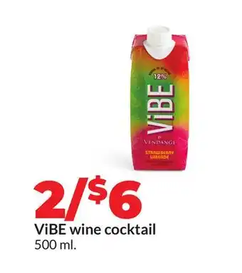 Hy-Vee ViBE wine cocktail offer
