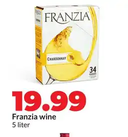 Hy-Vee Franzia wine offer