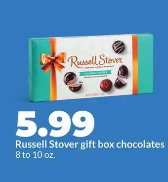 Hy-Vee Russell Stover gift box chocolates offer