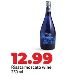 Hy-Vee Risata moscato wine offer