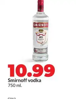 Hy-Vee Smirnoff vodka offer