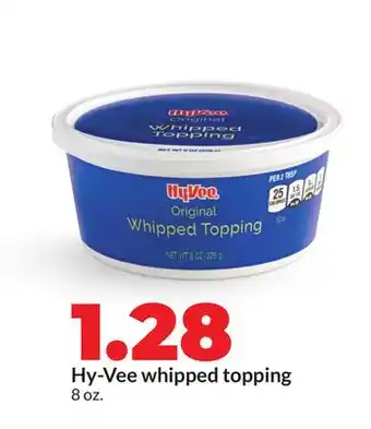 Hy-Vee Hy-Vee whipped topping offer