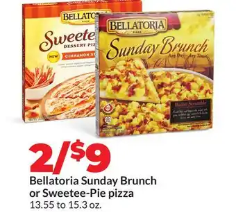 Hy-Vee Bellatoria Sunday Brunch or Sweetee-Pie pizza offer