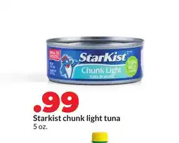 Hy-Vee Starkist chunk light tuna offer
