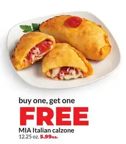 Hy-Vee MIA Italian calzone offer