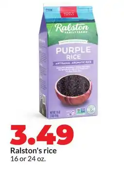 Hy-Vee Ralston's rice offer