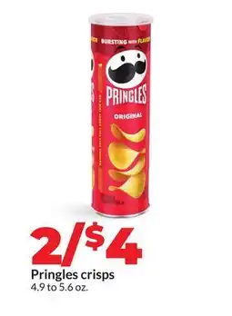 Hy-Vee Pringles crisps offer