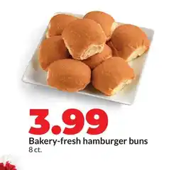 Hy-Vee Bakery-fresh hamburger buns offer