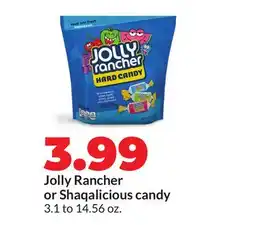 Hy-Vee Jolly Rancher or Shaqalicious candy offer