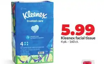 Hy-Vee Kleenex facial tissue offer