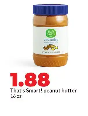 Hy-Vee That's Smart! peanut butter offer