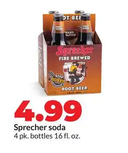 Hy-Vee Sprecher soda offer