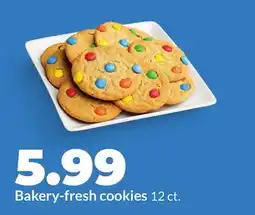 Hy-Vee Bakery-fresh cookies offer