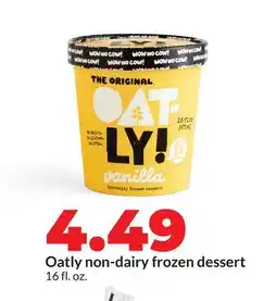 Hy-Vee Oatly non-dairy frozen dessert offer