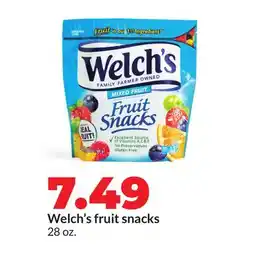 Hy-Vee Welch's fruit snacks offer