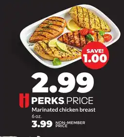 Hy-Vee Marinated chicken breast offer