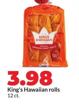 Hy-Vee King's Hawaiian rolls offer