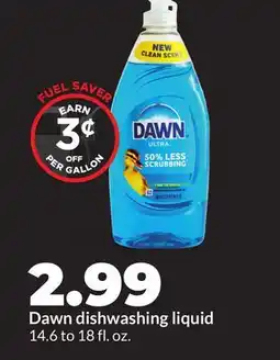 Hy-Vee Dawn dishwashing liquid offer