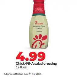 Hy-Vee Chick-Fil-A salad dressing offer