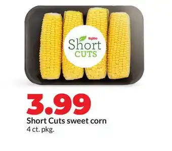 Hy-Vee Short Cuts sweet corn offer