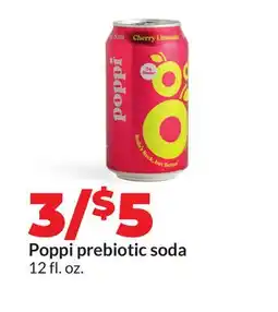 Hy-Vee Poppi prebiotic soda offer