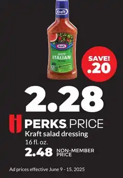 Hy-Vee Kraft salad dressing offer