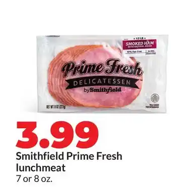 Hy-Vee Smithfield Prime Fresh lunchmeat offer