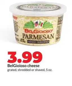 Hy-Vee BelGioioso cheese offer