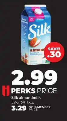 Hy-Vee Silk almondmilk offer
