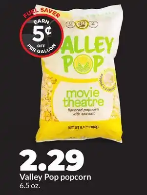 Hy-Vee Valley Pop popcorn offer