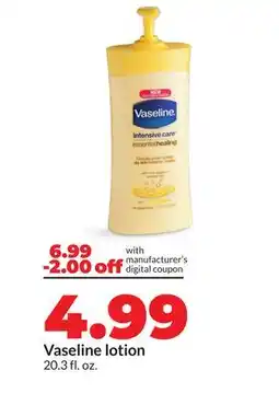 Hy-Vee Vaseline lotion offer