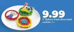 Hy-Vee Bakery fresh decorated cookies offer