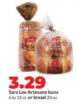 Hy-Vee Sara Lee Artesano Buns or Bread offer