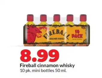Hy-Vee Fireball Cinnamon Whisky offer