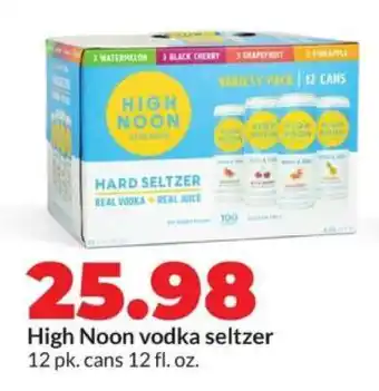 Hy-Vee High Noon vodka seltzer offer