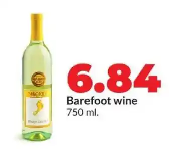 Hy-Vee Barefoot Wine offer