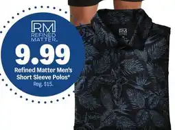 Meijer Refined Men's Short Sleeve Polos offer