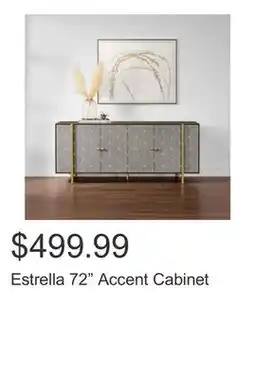 Costco Estrella 72 Accent Cabinet offer