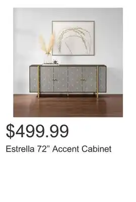 Costco Estrella 72 Accent Cabinet offer