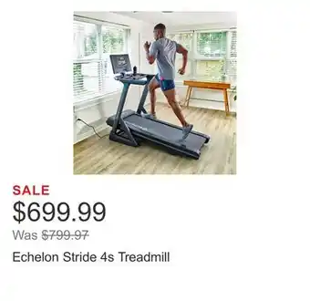 Costco Echelon Stride 4s Treadmill offer