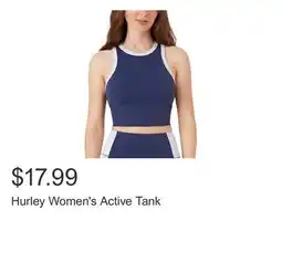 Costco Hurley Women's Active Tank offer